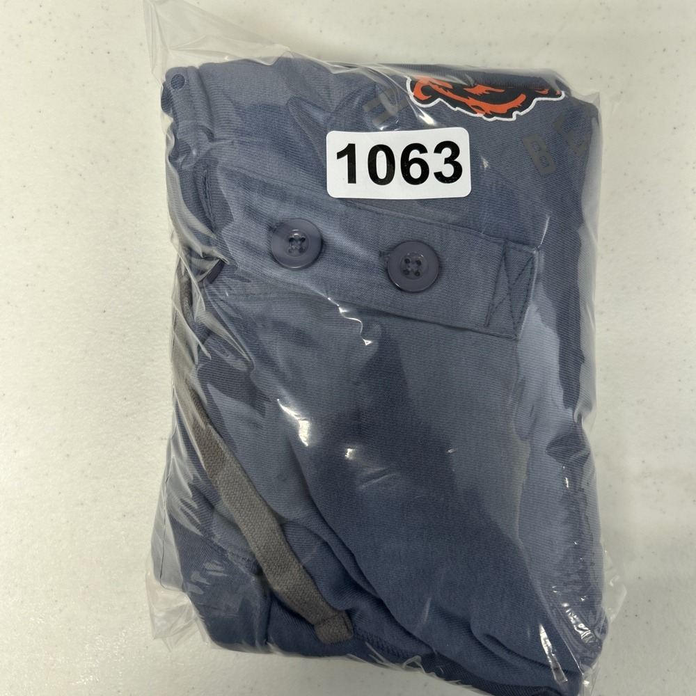 light blue Chicago Bears NFL Team Apparel pullover hoodie Large - Picture 12 of 12